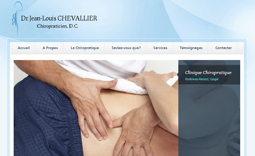 Dr. Jean-Louis Chevallier Chiropraticien en Ligne