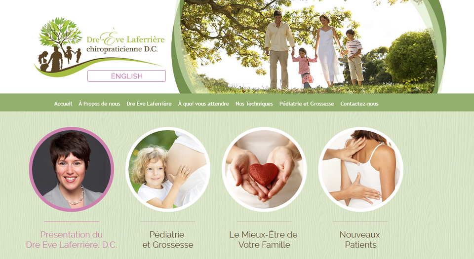 Dre. Ève Laferrière Chiropraticienne D.C. en Ligne 