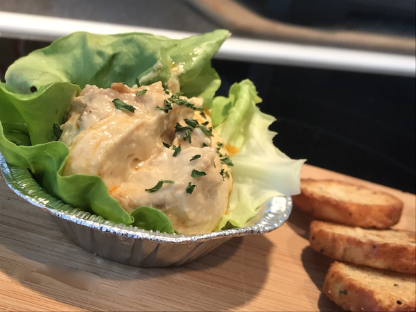 Entrée de Fromage de Chèvre et de Humus 5