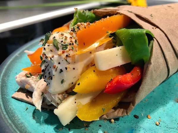  Fajitas au Poulet, Fromage et Légumes 3
