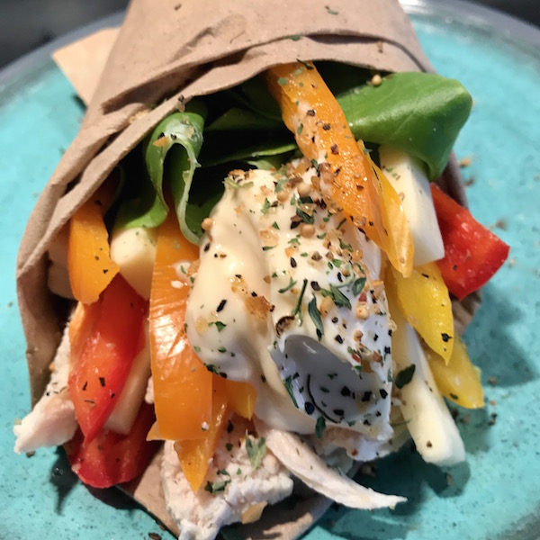  Fajitas au Poulet, Fromage et Légumes 4