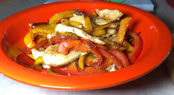 Fajitas Poulet, Légumes Fromage 1