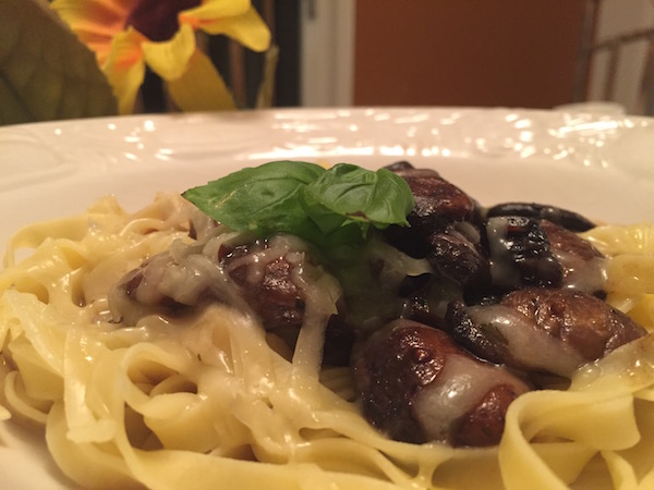 Fettucini Crème Champignon 1 Fettucini Crème Champignon 1