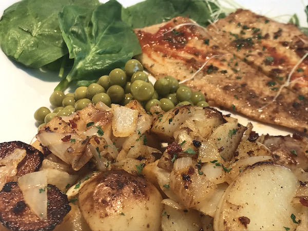 Filet de Sole avec Pommes de Terre Rôties 4