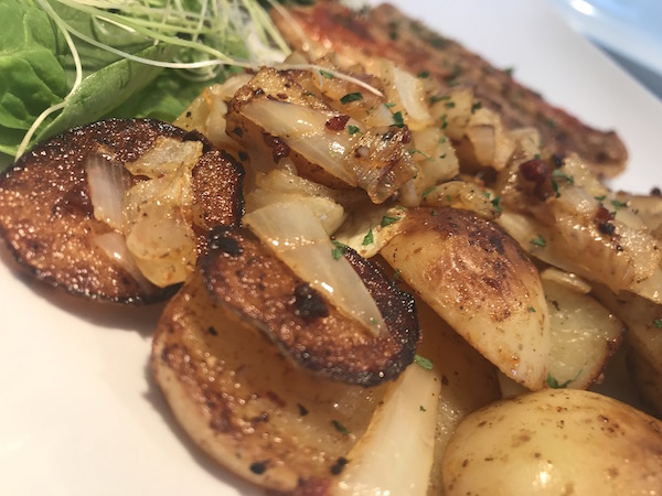 Filet de Sole avec Pommes de Terre Rôties 6