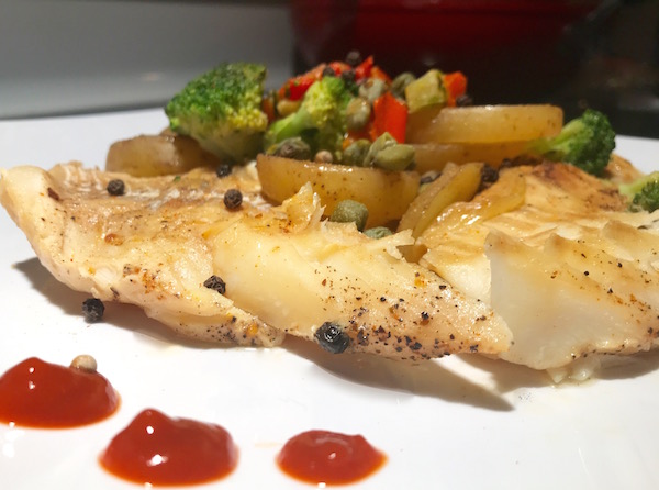 Filet de Morue en Papilotte avec Légumes 6
