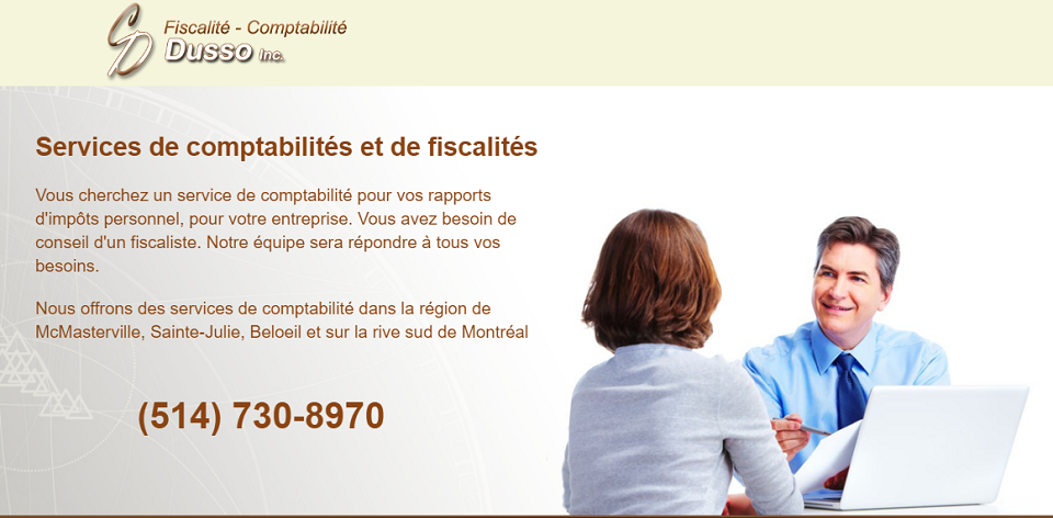  Fiscalité-Comptabilité Dusso Inc. en Ligne