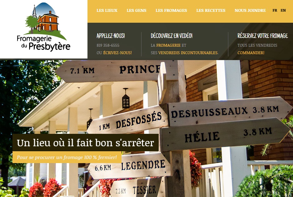 Fromagerie du Presbytere en Ligne