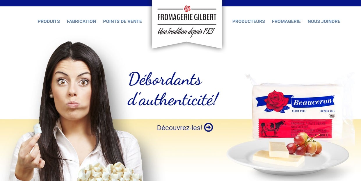 Fromagerie Gilbert en Ligne