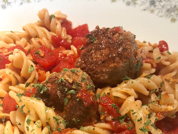 Fusillis aux Boulettes de Viande 4