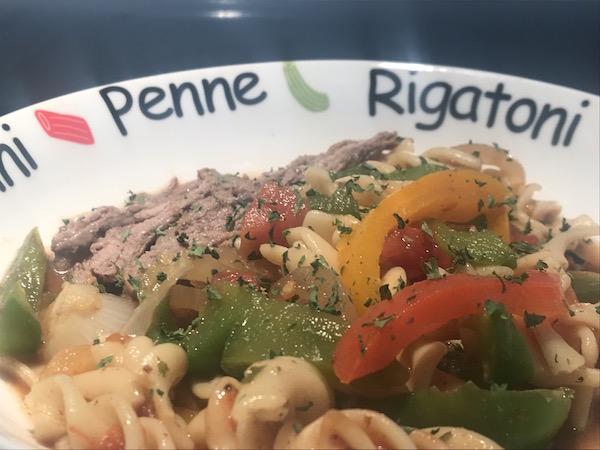 Fusillis et Boeuf et Légumes 3