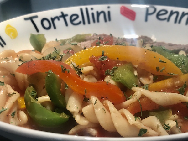 Fusillis et Boeuf et Légumes