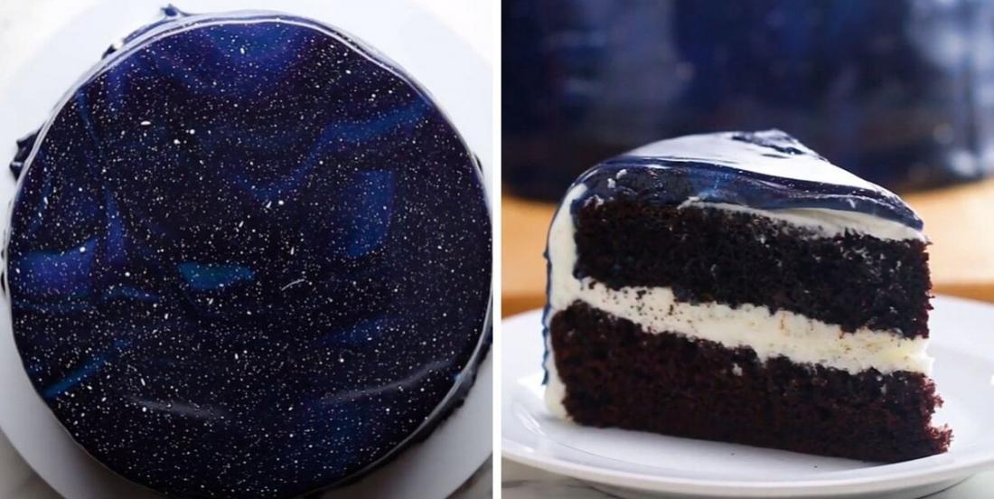 Recette: Gâteau au Chocolat avec Glaçage Galactique