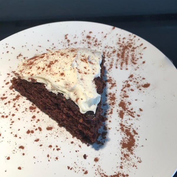 Gâteau au Chocolat et Glaçage à la Vanille 1