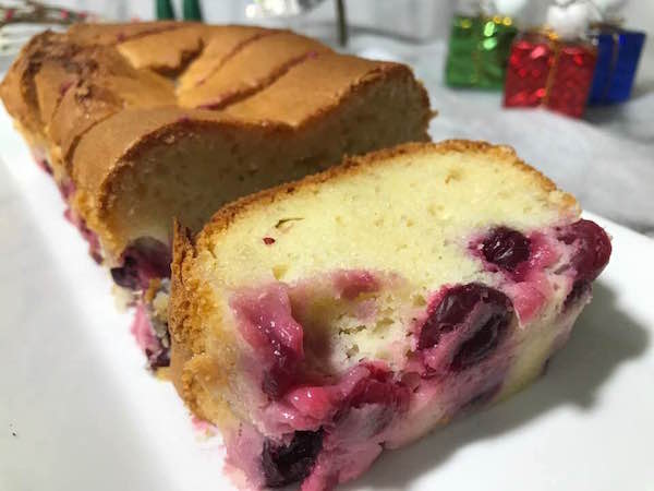  Gâteau aux Canneberges pour Noel 2