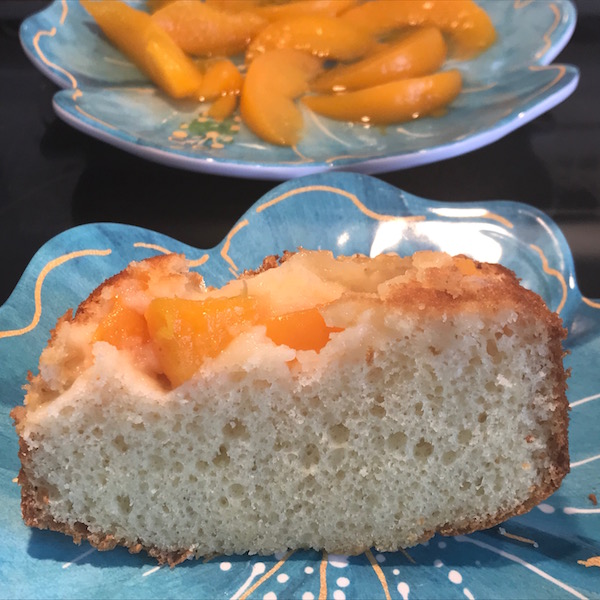 Gâteau aux Pêches 6