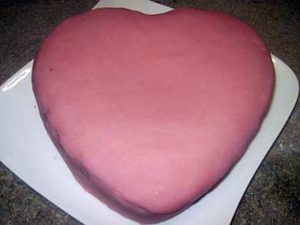 Gâteau avec Pâte d'amande