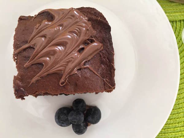 Gâteau Chocolat et Bleuets 1 Gâteau Chocolat et Bleuets 1