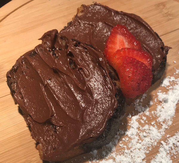 Gâteau Marbré avec Glaçage au Chocolat 4