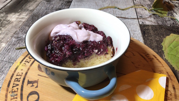 Gâteau Renversé au Bleuets 4 Gâteau Renversé au Bleuets 4