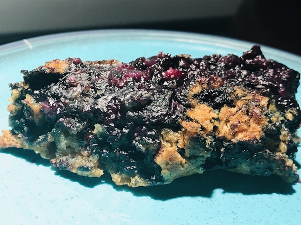 Gâteau Renversé aux Bleuets 7