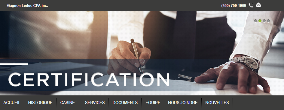 Gagnon Leduc CPA Inc en Ligne 