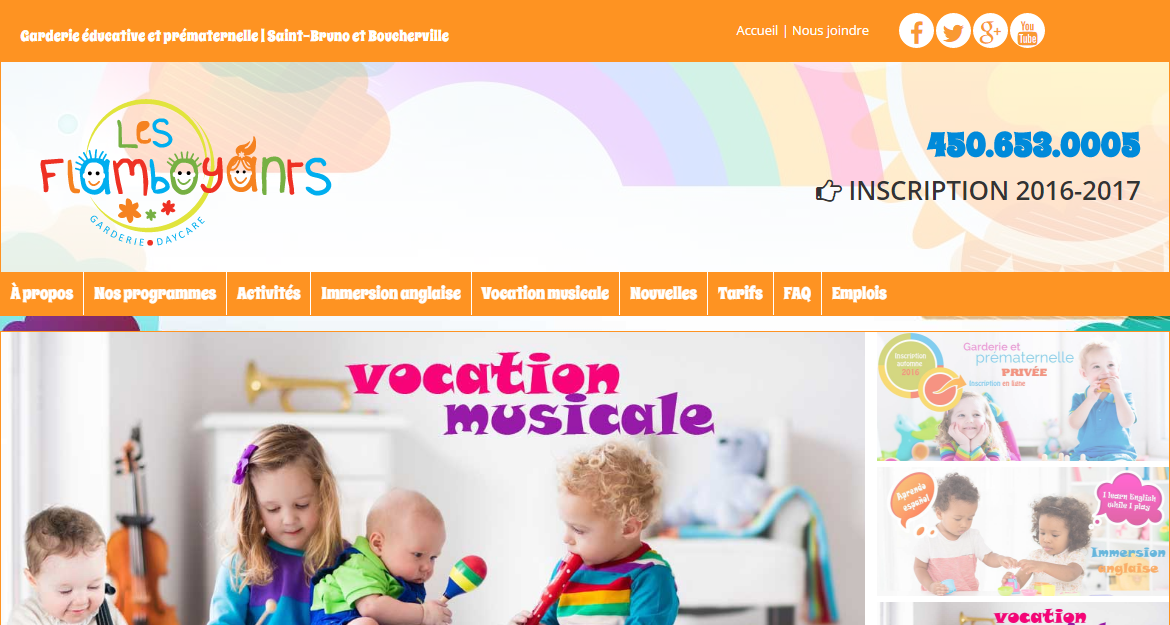 Garderie Les Flamboyants en Ligne Garderie Les Flamboyants en Ligne