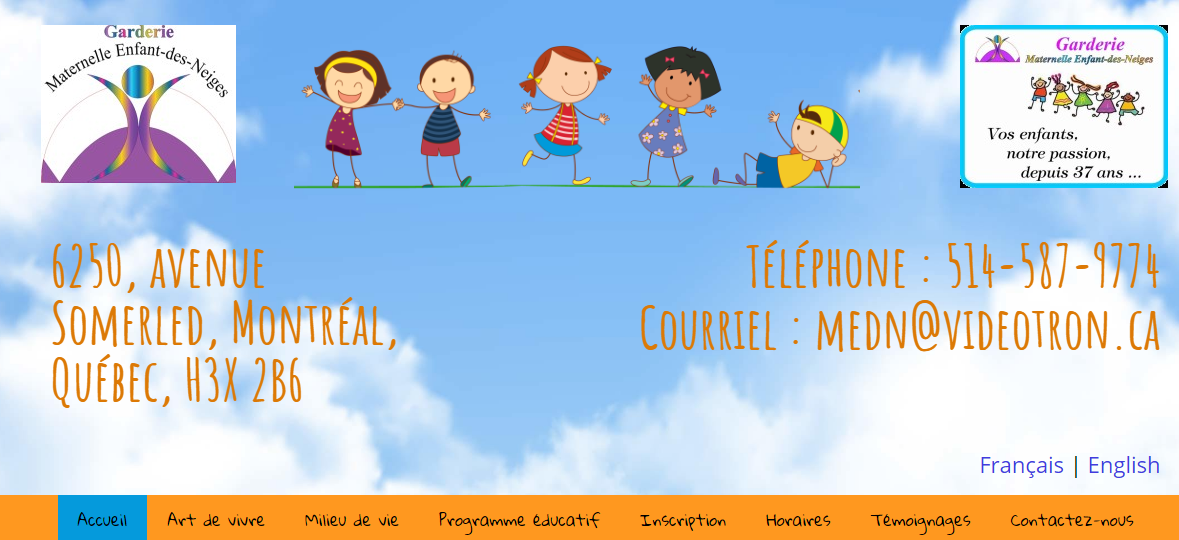 Garderie Maternelle Enfant des Neiges en Ligne