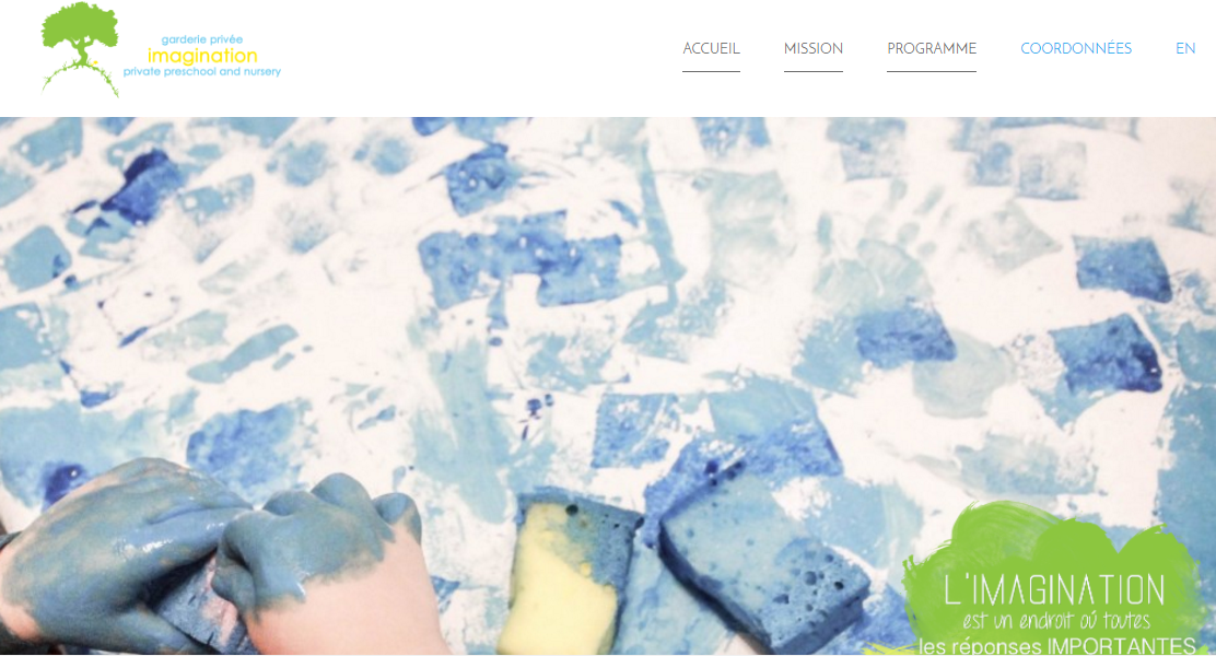 Garderie Priv&eacute;e Imagination en Ligne