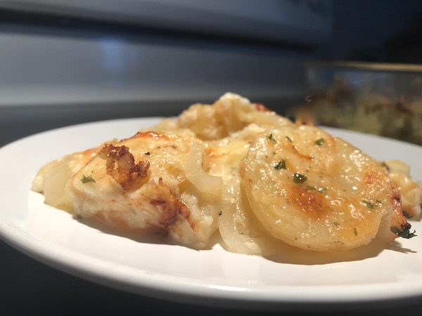 Gratin de Pommes de Terre et Oignons 1