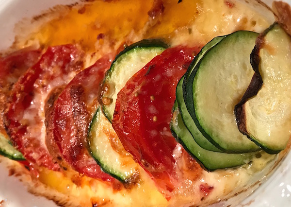 Gratin de Zucchinis, Tomates 1