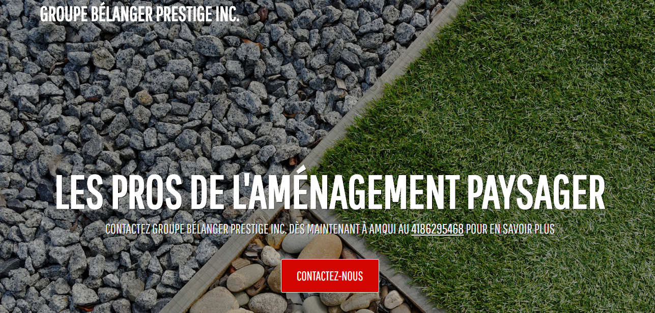 Groupe Bélanger Prestige en Ligne Groupe Bélanger Prestige en Ligne