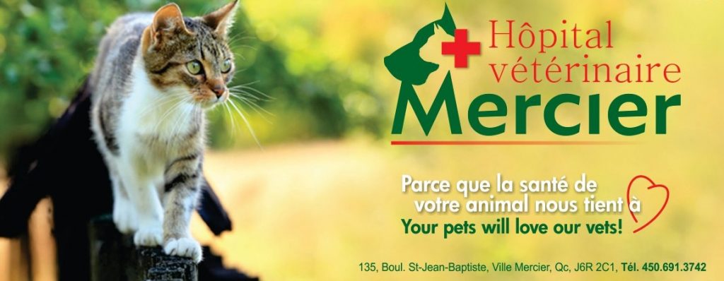 Hôpital Vétérinaire de Mercier en Ligne