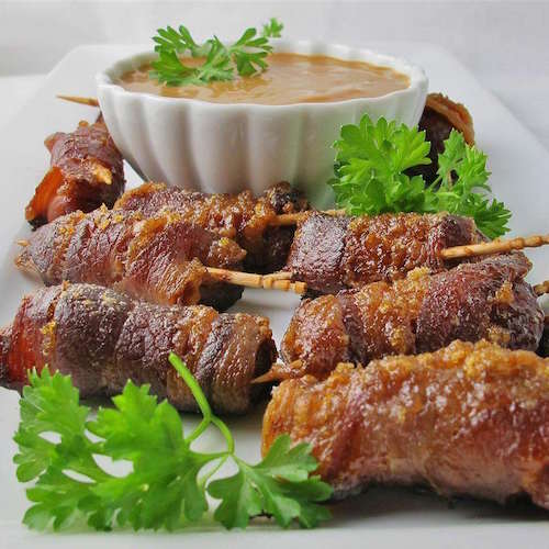 Hors-d’oeuvres de Saucisses et de Bacon 2