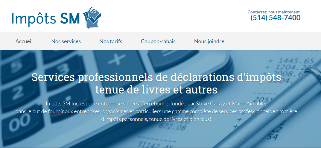 Impôt SM en Ligne 