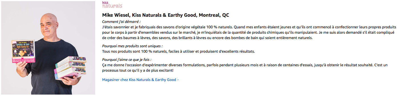 Magasiner chez Kiss Naturals & Earthy Good