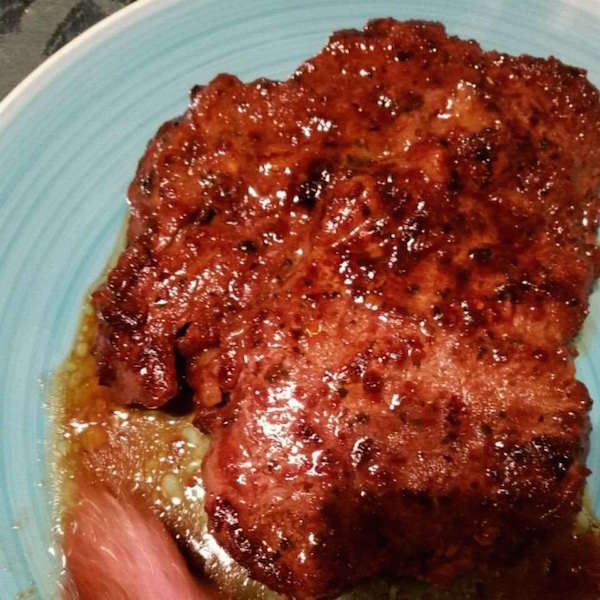 Steak mariné au poivre - l'épicier