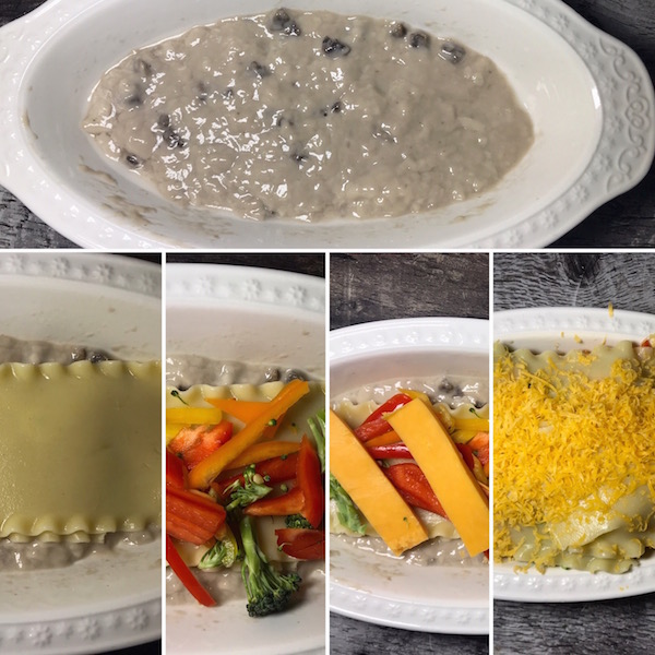 Lasagne Crème de Brocoli et Légumes 9