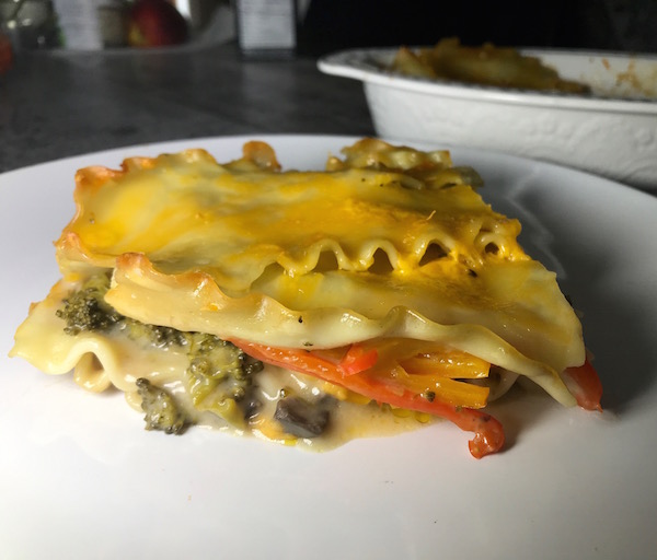 Lasagne Crème de Champignons et Légumes 1