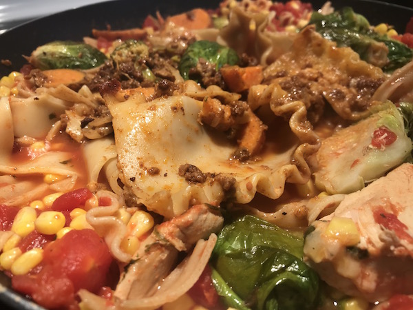 Lasagne Déconstruite aux Légumes 1