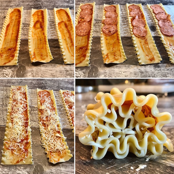 Lasagne Roulée Pepperoni Fromage 4