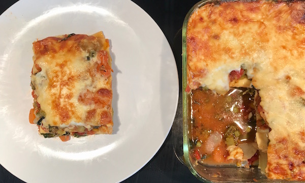 Lasagne Sauce Tomates et Légumes 6