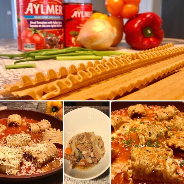 Lasagnes Farcies avec Lanières de Boeuf, Fromage et Sauce Tomates 5
