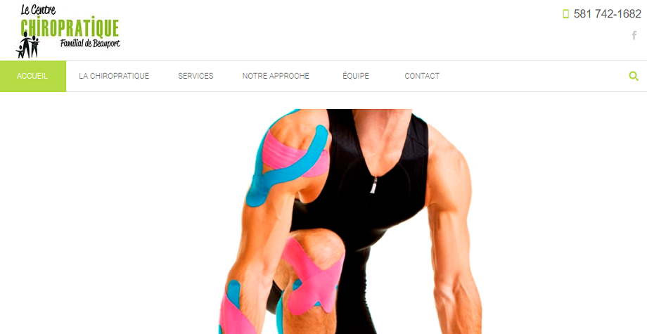 Le Centre Chiropratique Familial de Beauport en Ligne