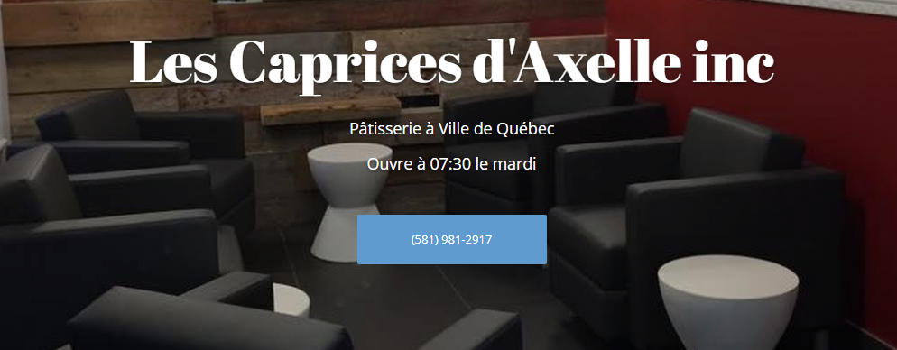 Les Caprices d'Axelle Inc. en Ligne
