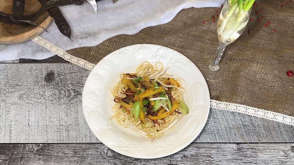 Linguine aux Légumes 1