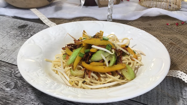 Linguine aux Légumes 2
