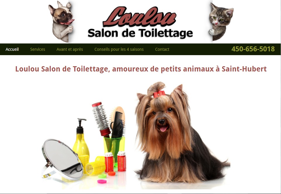 Loulou Salon de Toilettage en Ligne