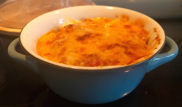 Fusilli Sauce Tomates Gratinés