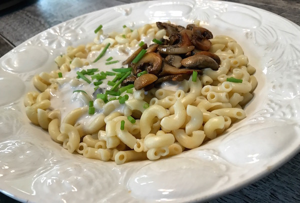 Macaronis Crème de Champignons 5